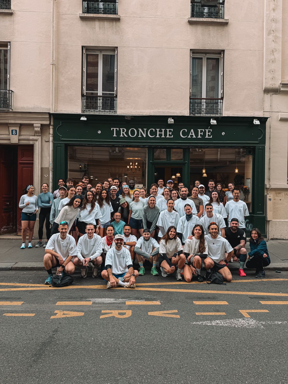 Paris · Ciel Bleu · Post Run Coffee Stop