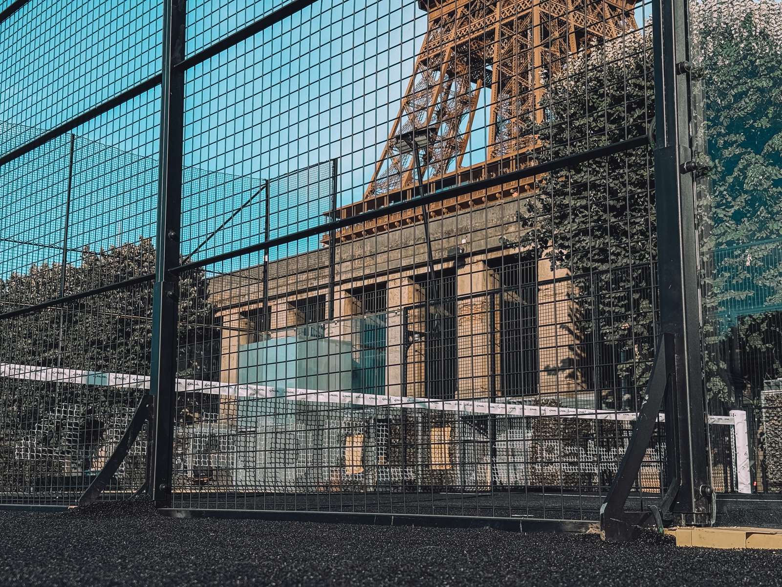 Paris · Padel Court · Eiffel Tower View